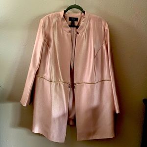 Alfani pale pink Coat / Jacket - dress coat size 24w - new without tag